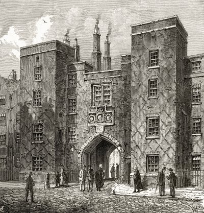 Das Chancery Lane Tor von Lincoln
